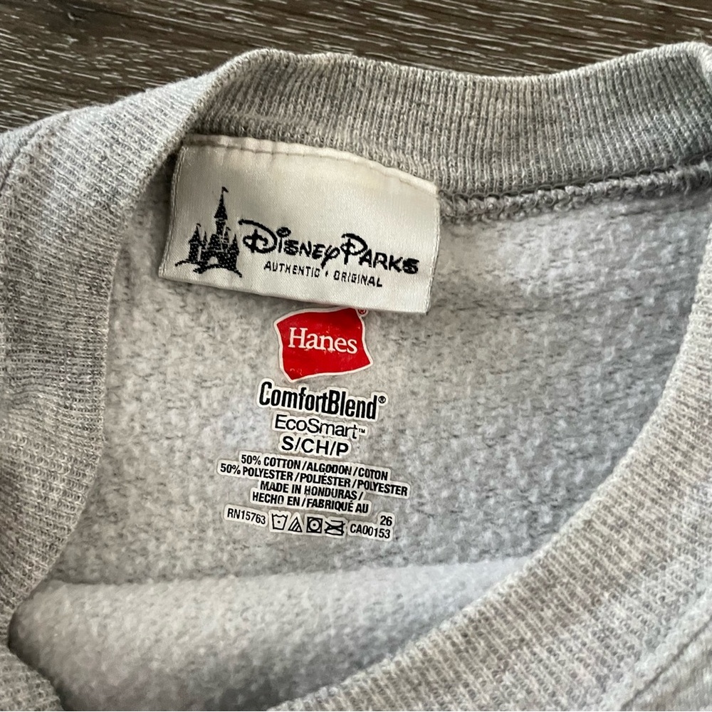 Disney Parks Disneyland Resort Sweatshirt Size Small Mickey Mouse Crewneck - Picture 5 of 5